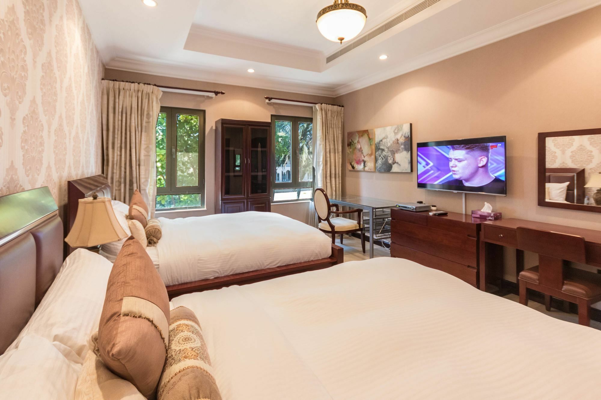 Yanjoon Holiday Homes - Palm Jumeirah Frond A Villas ดูไบ ภายนอก รูปภาพ